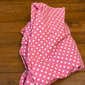 Pink Crib Sheet